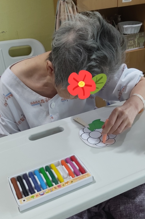 포도나무 부채 만들기~